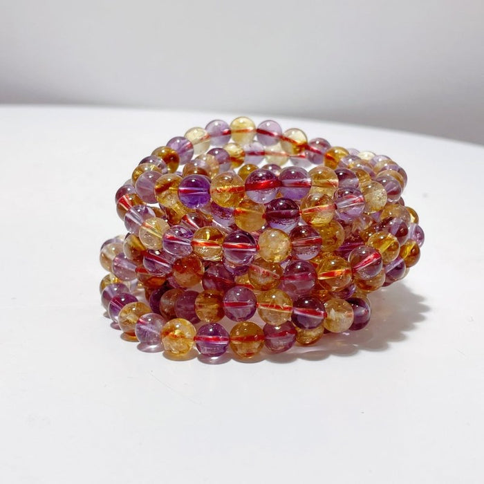 Amethyst Mixed Citrine Stone Bracelet Wholesale