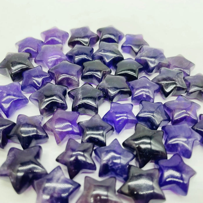 Amethyst Star Mini Pocket Stone DIY Crystals Wholesale