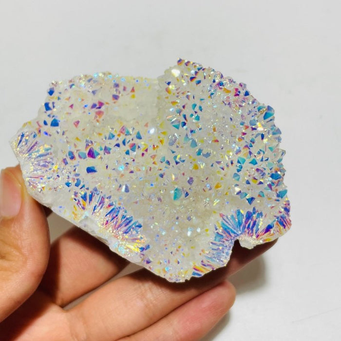 Angel Aura Spirit Quartz Crystal Cluster