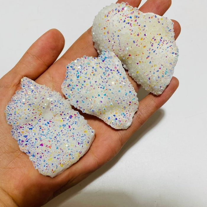 Angel Aura Spirit Quartz Crystal Cluster