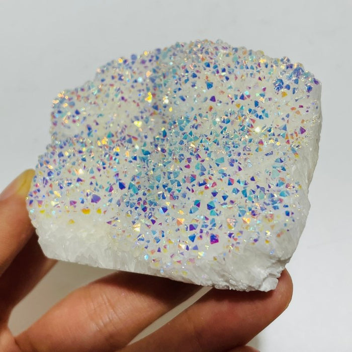 Angel Aura Spirit Quartz Crystal Cluster