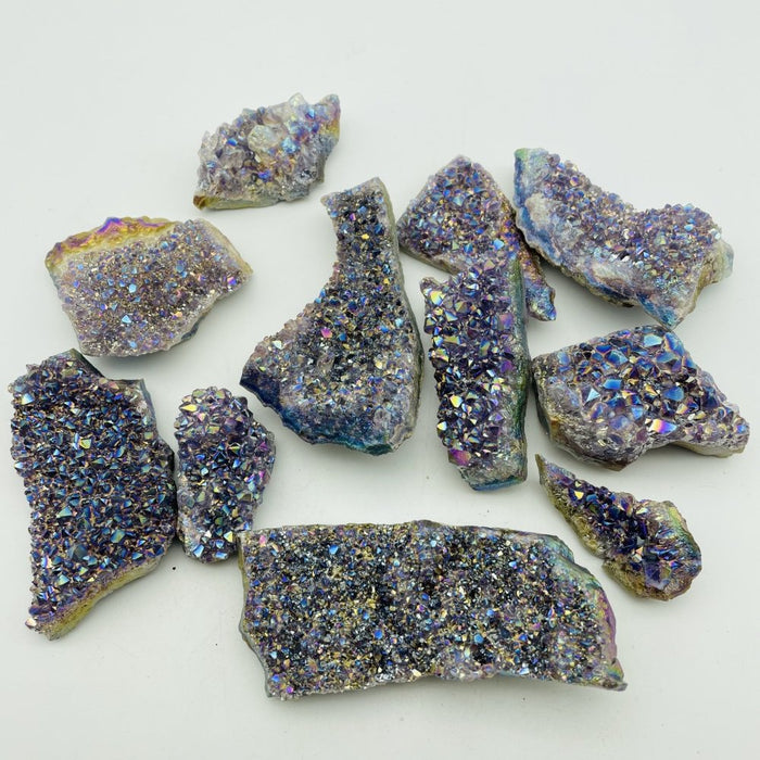 Aura Amethyst Cluster Wholesale