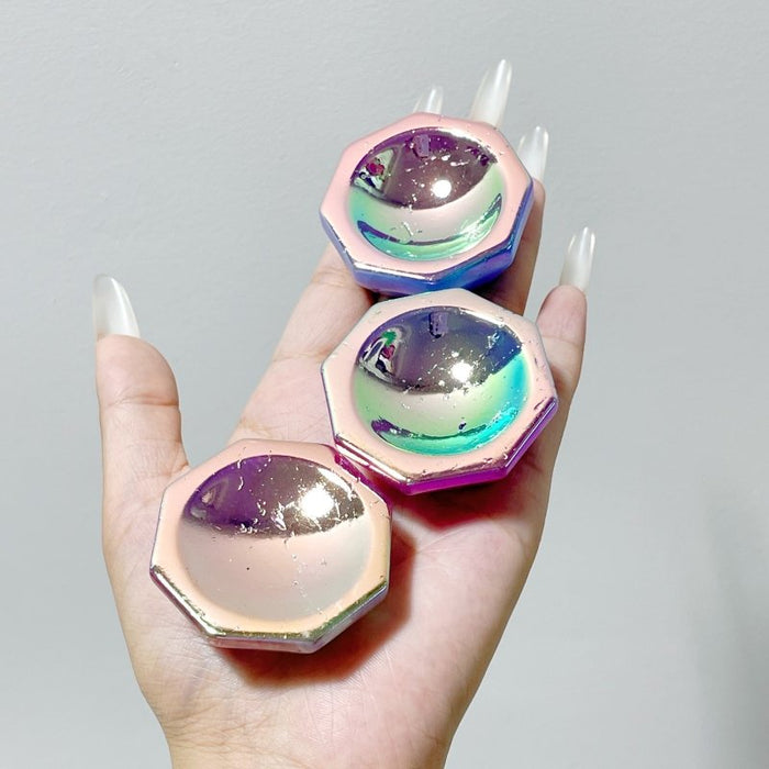 Aura Amethyst Eight Side Shallow Bowl Wholesale