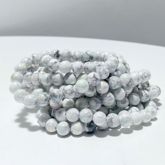 Aura Howlite Bracelet Wholesale (Defect)
