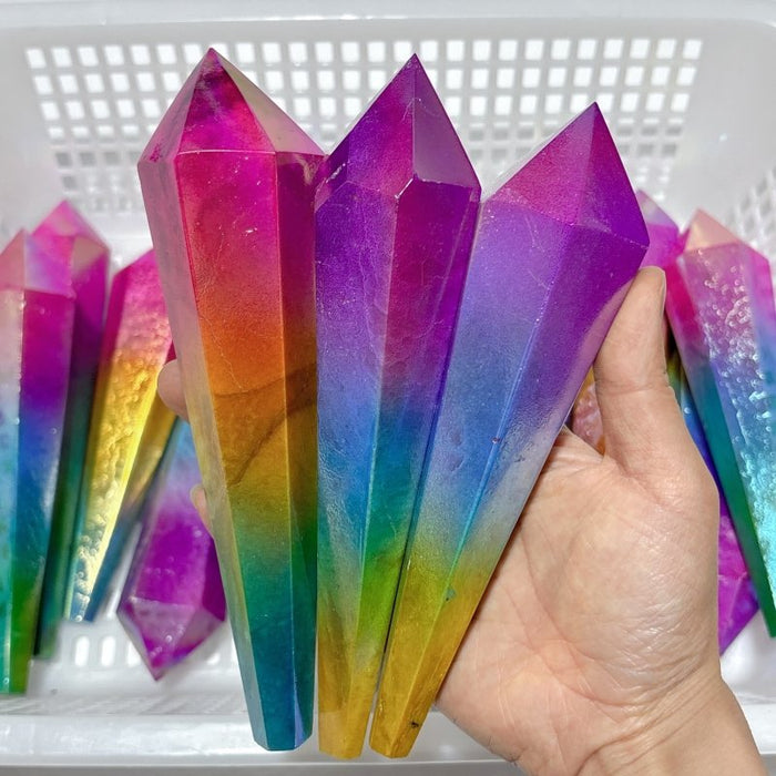 Aura Pink Opal Scepter Magic Wand Wholesale