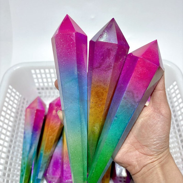 Aura Pink Opal Scepter Magic Wand Wholesale