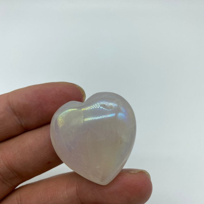 Aura Rose Quartz Heart Crystal Wholesale Clearance