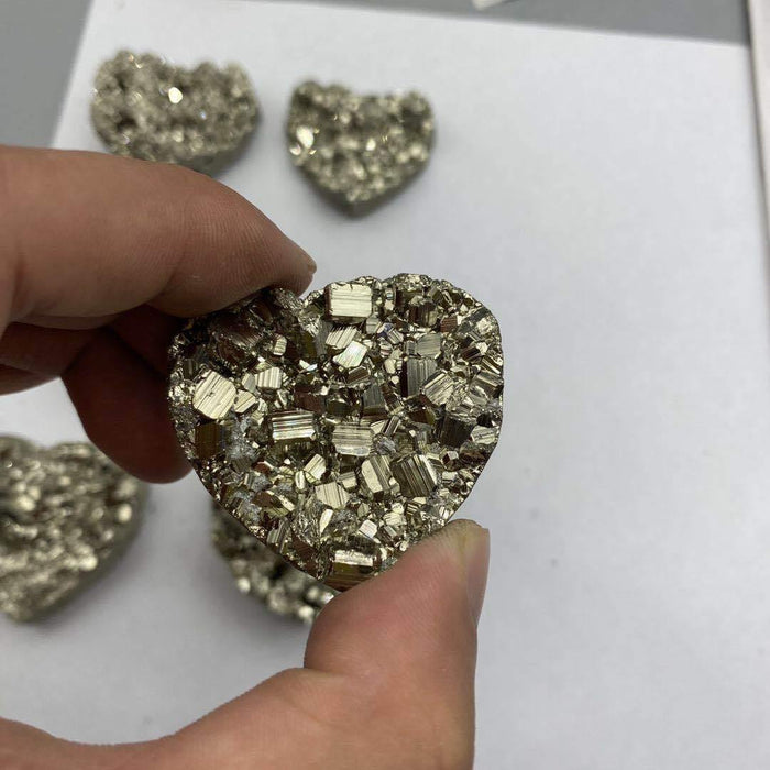 Chalcopyrite Pyrite Heart Shape Wholesale