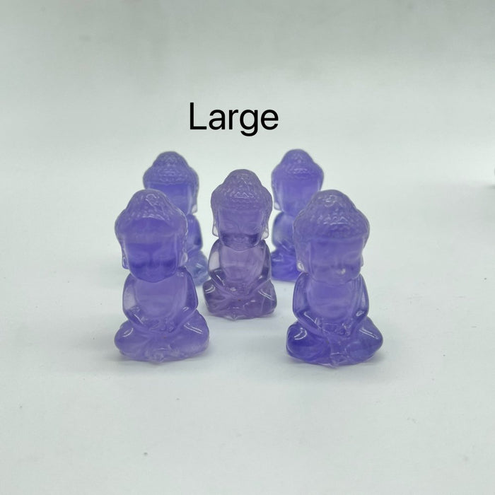 Baby Buddha Fluorite Carving Wholesale