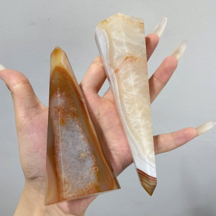 Beautiful Carnelian Obelisk Point Wholesale
