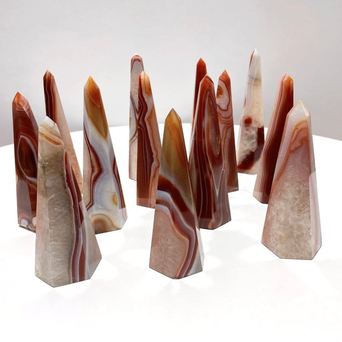 Beautiful Carnelian Obelisk Point Wholesale