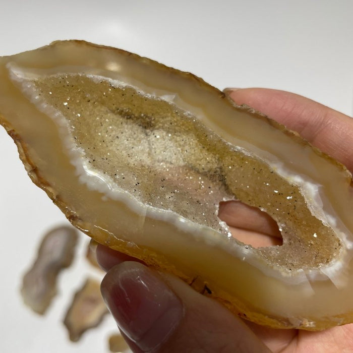 Beautiful Geode Druzy Agate Slabs Wholesale