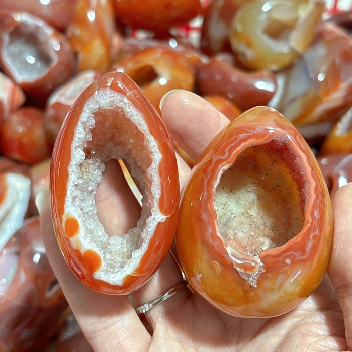 Beautiful Geode Druzy Carnelian Wholesale