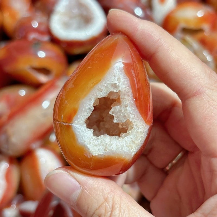 Beautiful Geode Druzy Carnelian Wholesale