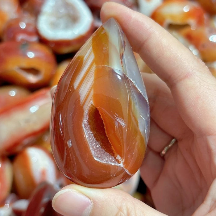 Beautiful Geode Druzy Carnelian Wholesale