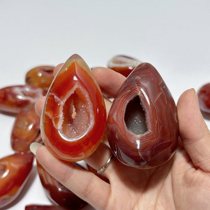 Beautiful Geode Druzy Carnelian Wholesale