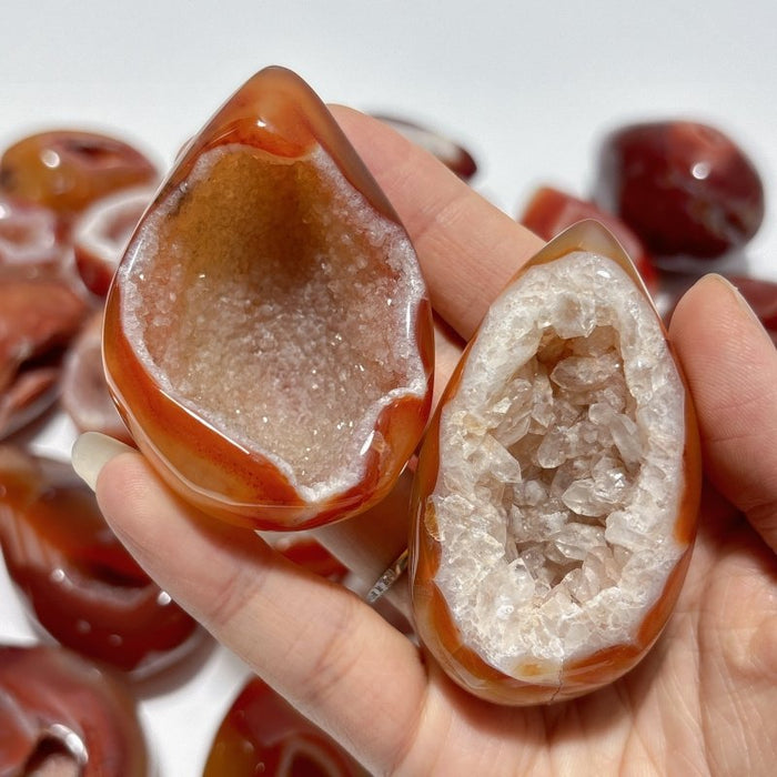 Beautiful Geode Druzy Carnelian Wholesale