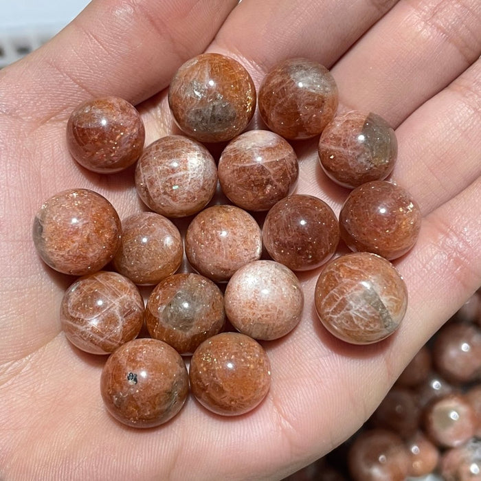 Beautiful High Quality Sunstone Spheres Wholesale