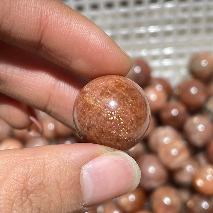 Beautiful High Quality Sunstone Spheres Wholesale