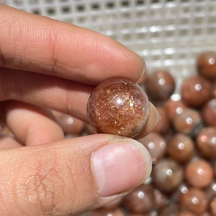 Beautiful High Quality Sunstone Spheres Wholesale