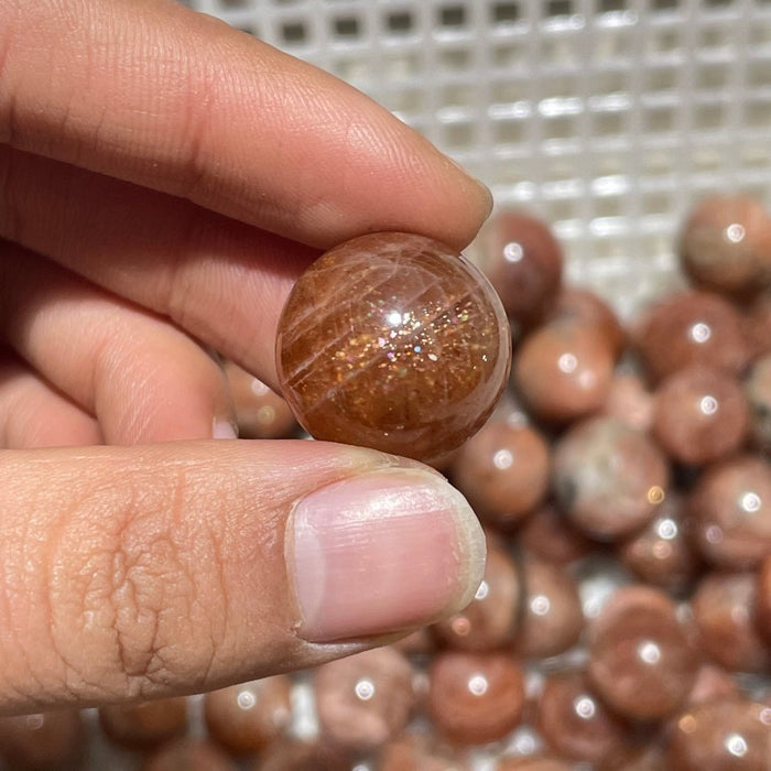 Beautiful High Quality Sunstone Spheres Wholesale