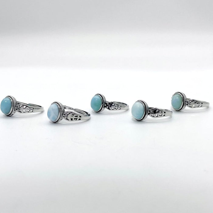 Beautiful Larimar Ring Wholesale Clearance