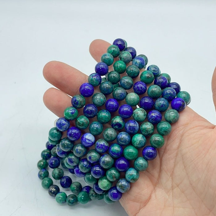 Beautiful Malachite Mixed Lapis Lazuli Bracelet Wholesale