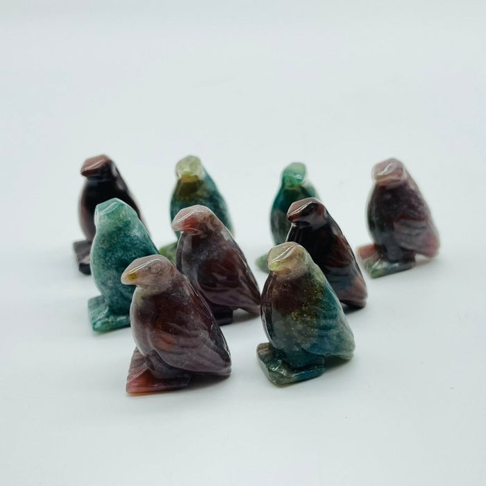 Beautiful Mini Bird Carving Rose Quartz Caribbean Calcite Wholesale