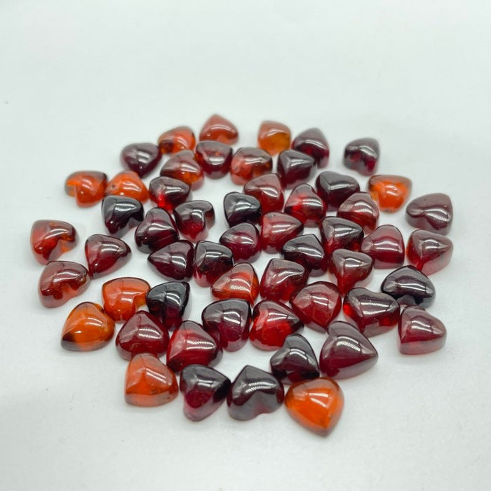 Beautiful Mini Garnet Heart Wholesale