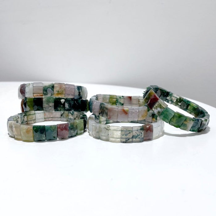 Beautiful Moss Agate Bracelet Wholesale