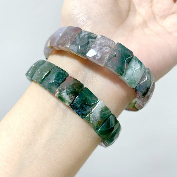Beautiful Moss Agate Bracelet Wholesale