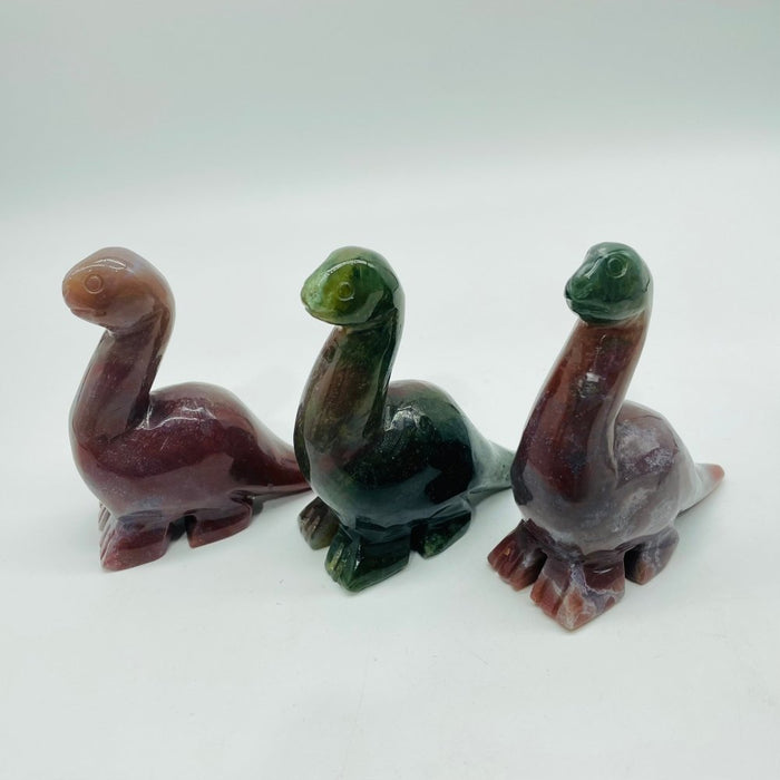 Beautiful Ocean Jasper Dinosaur Carving Wholesale