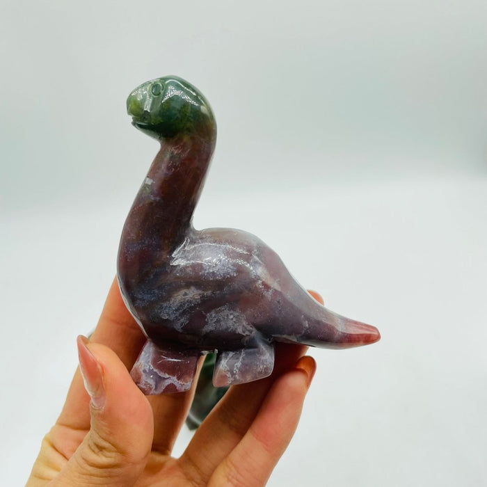 Beautiful Ocean Jasper Dinosaur Carving Wholesale