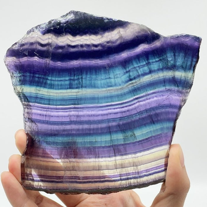 Beautiful Rainbow Fluorite Slab Wholesale