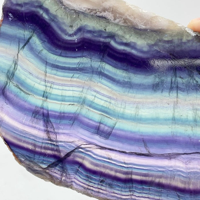 Beautiful Rainbow Fluorite Slab Wholesale