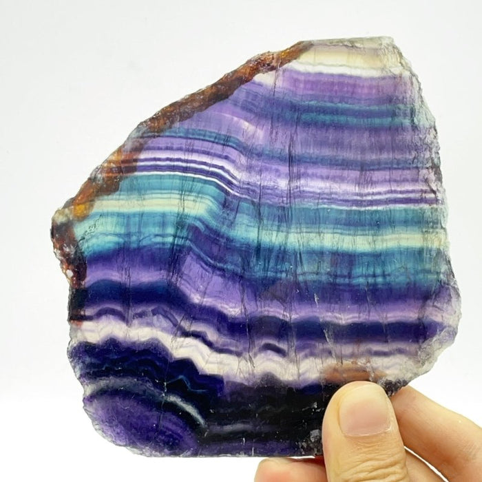 Beautiful Rainbow Fluorite Slab Wholesale