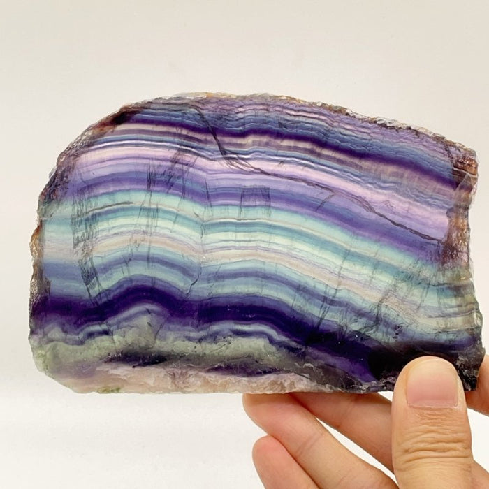 Beautiful Rainbow Fluorite Slab Wholesale