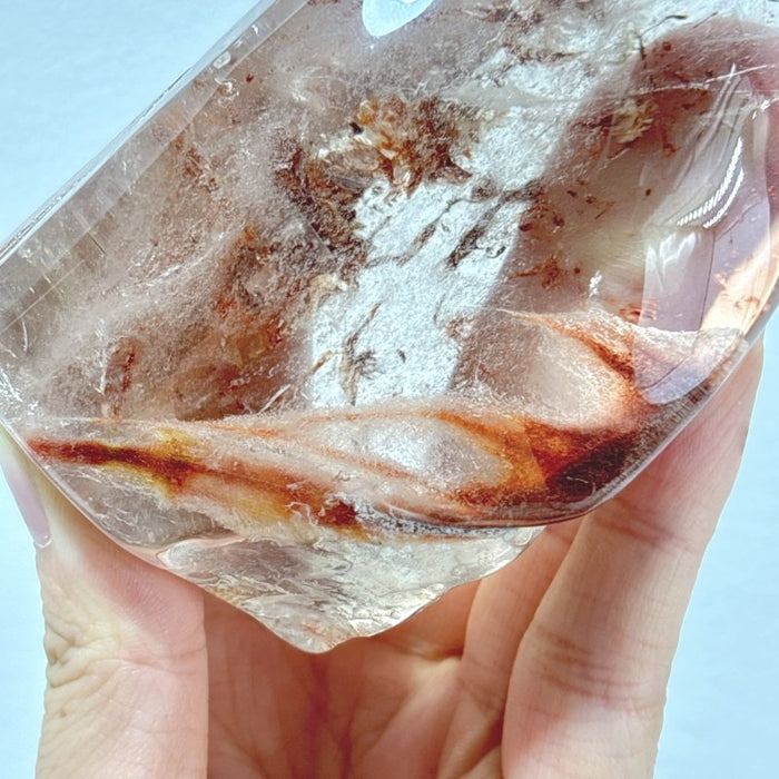 Beautiful Red Rabbit Hair Rutile Free Form