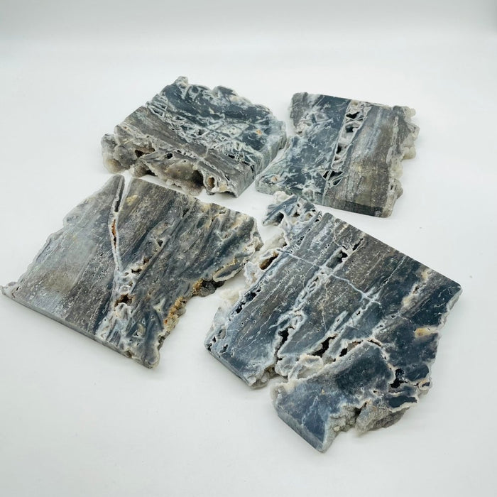 Black Grey Sphalerite Slab Wholesale
