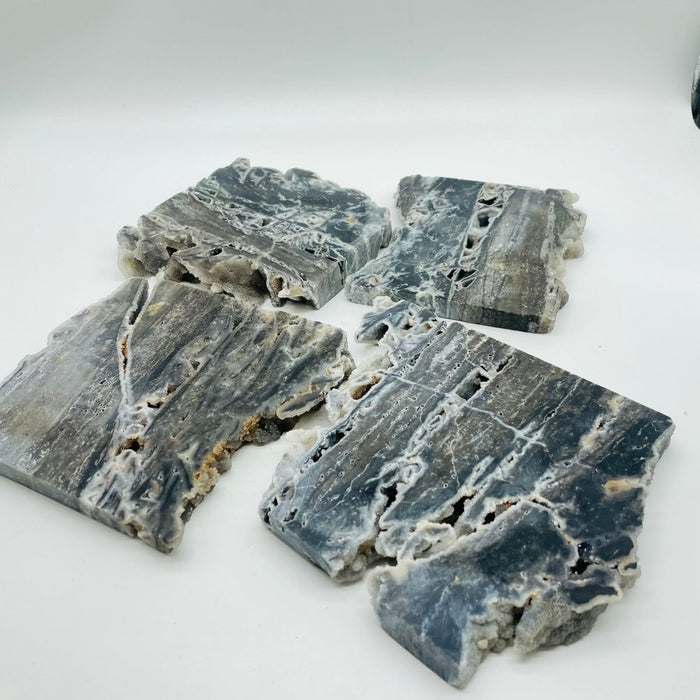 Black Grey Sphalerite Slab Wholesale