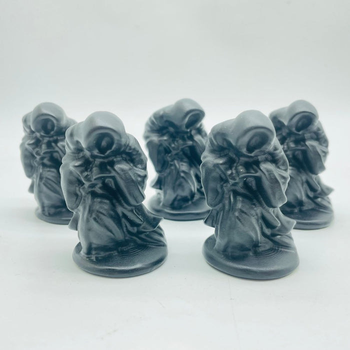 Black Obsidian Black Robe Wizard Carving Wholesale