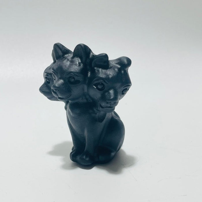 Black Obsidian Cerberus Carving Wholesale