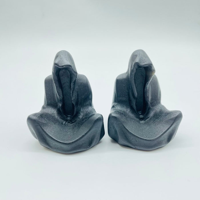 Black Obsidian Halloween Dark Wizard Carving Wholesale