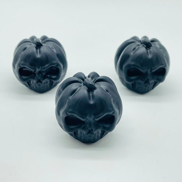 Black Obsidian Halloween Pumpkin Wizard Carving Wholesale