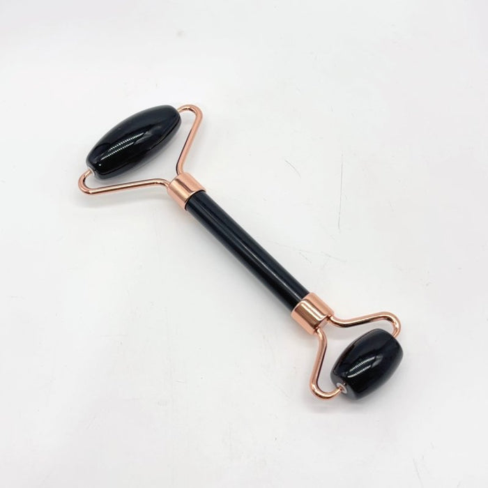 Black Obsidian Roller and Gua Sha A Set Wholesale