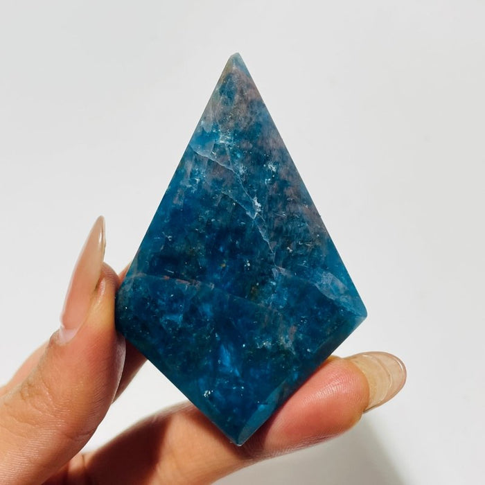 Blue Apatite Rhombus Shaped Wholesale