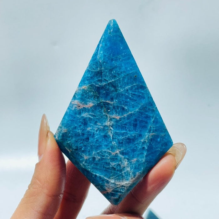 Blue Apatite Rhombus Shaped Wholesale