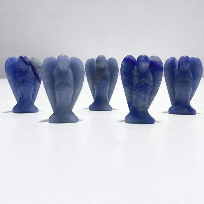 Blue Aventurine Angel Carving Wholesale