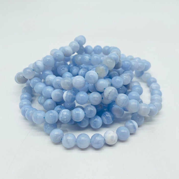 Blue Lace Agate Bracelet Crystal Wholesale