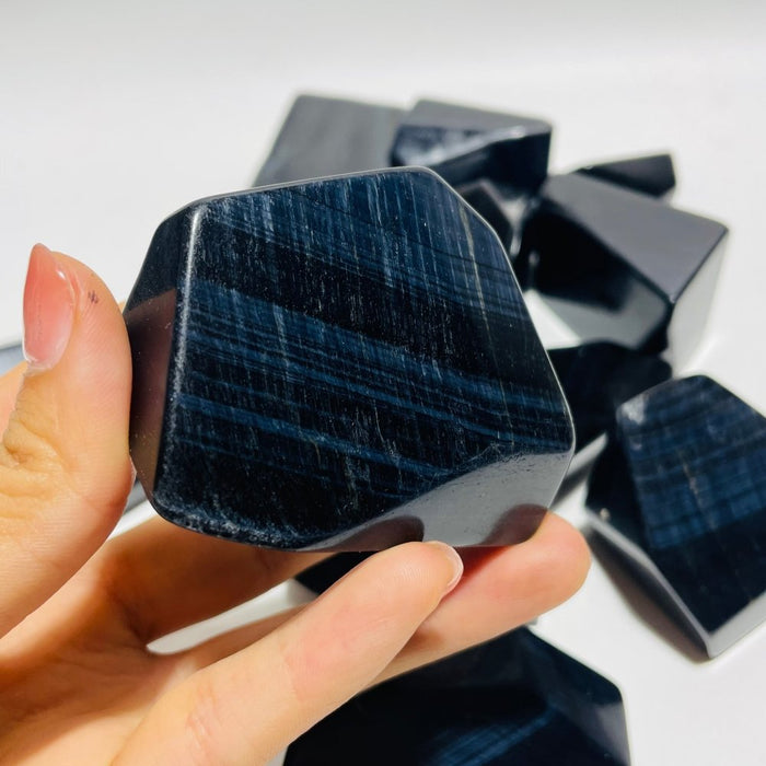 Blue Tiger Eye Free Form Wholesale